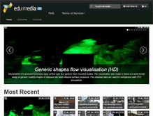 Tablet Screenshot of edumedia.dk
